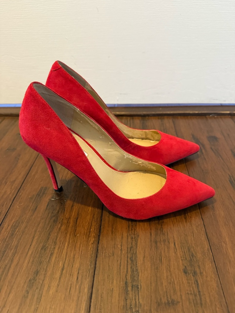 BCBGENERATION Treasure Suede Pointed-Toe High Heels - Picture 7 of 7